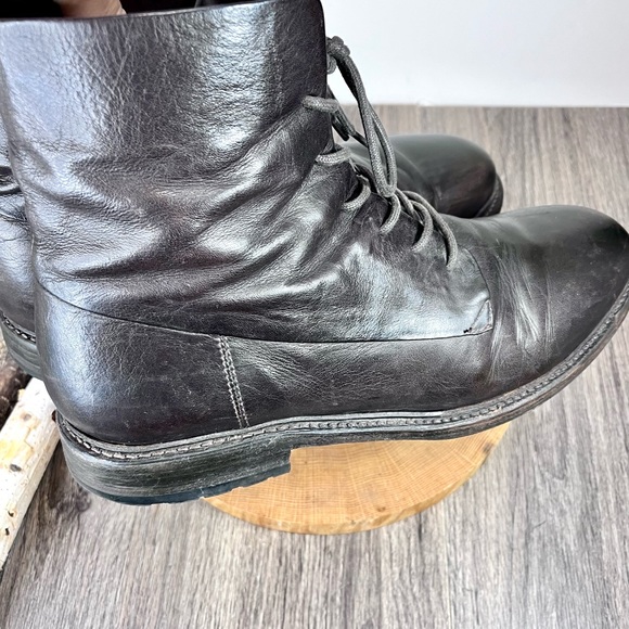 *Blackstone | MM08 Lace Up Leather Boots in Brown Size 47/13 US - Picture 9 of 16